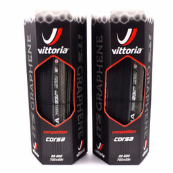 Vittoria Corsa G+ Graphene clincher 700 x 23c black/Gray Road Bicycle Tires