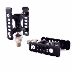 MKS Promenade EZY Folding MTB Urben Commute bike Removable Pedal - Black