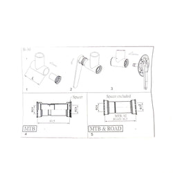 Quai BB92/BB86 Thread Press Fit Ceramic Bearing Bottom Bracket Shimano/FSA  |   Quai BB92/BB86 Thread Press Fit  セラミック ベアリング ボトムブラケット Shimano/FSA