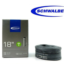 Schwalbe AV5 18" 17x1/4-18x1.75 Schraeder Valve Folding Bike Inner Tire - 1 Tube