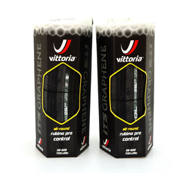 Vittoria Rubino Pro Control G+ GRAPHENE 700 x 28c Full black Road Bike Tire