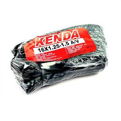 KENDA 16x1.25/1.5 A/V Schrader/American Valve Mini Bike Inner Tubes - 2 pcs