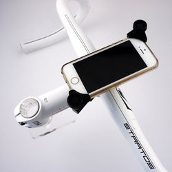 NC Nailed Bicycle Stem Mount Mobile-Smart Phone Holder For 3.5-7" All Phone