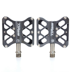 Tipsum Mg-Blade Super Light 164g Magnesium Plate Ti Axle Road Bike Pedal Grey