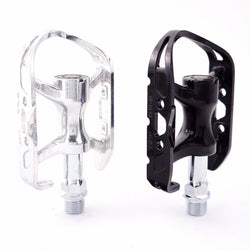 MKS AR-2 Pedals Classic Road Bike Fixed Gear Track 9/16 Pedal Silver/Black