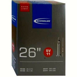 Schwalbe SV11A 26"x0.75-600x23C Presta Valve MTB Bike Inner Tire - 1 Tube