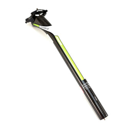 FSA K-Force Carbon Di2 Compatible Seatpost 25.4x350 Offset 25mm Cannondale Green| FSA K-Force Di2対応 カーボンシートポスト 25.4x350mm オフセット25mm Cannondale Green