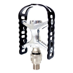 MKS UB-Lite Ezy Road City Track Bike Classic Old School Pedal Silver / Black