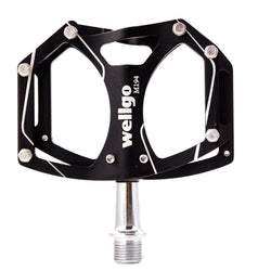 Wellgo M194 9/16" Aluminum MTB Mountain Bike Bicycle Pedals - Black