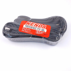 KENDA 700x35/43C 48mm(L) F/V Presta/French Road Inner Tubes - 2 pcs