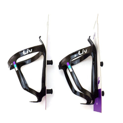 GIANT Liv Airway Carbon Bicycle Bike Water Bottle Cage - Black/Purple Road MTB