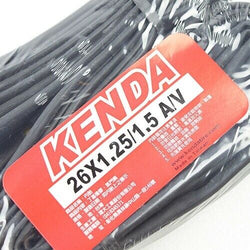 KENDA 26x1.25/1.5 A/V Schrader/American MTB Bike Inner Tube - 2 pcs