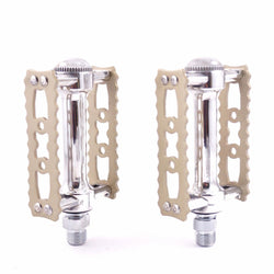 MKS Prime Sylvan Touring Alloy 9/16" Toe Clip Compatible Bicycle Pedal - Titan