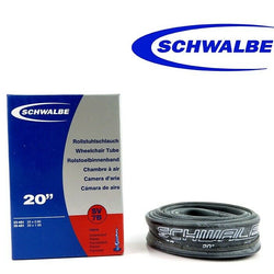 Schwalbe SV7B 20"x0.9-1 Presta Valve BMX Folding Bike Inner Tire - 1 Tube