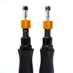 DLC Auto Slip 1/4" Hex Patent Torque Wrench Screwdriver 4-9 Nm or 10-50 In-lb|DLC 自動スリップ型トルクレンチ