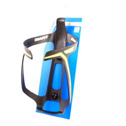 GIANT Airway Carbon Water Bottle Cage - Matt Black & Yellow