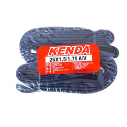 KENDA 26x1.5/1.75 A/V Schrader/American MTB Bike Inner Tubes - 2 pcs