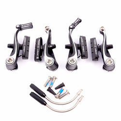 TRP CX8.4 Mini-V Linear Pull Cyclocross Bicycle Bike Brake Set Front Rear Black