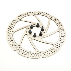 1 or 2 Tektro AURIGA 6 Bolt Disc Brake Bike Rotor 160mm Road CX Mountain Bike