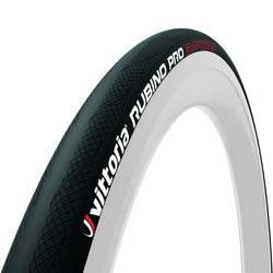 Vittoria Rubino Pro G+2.0 TLR Tubeless Ready Tire 700x25C Black 1 Tire or 2 Tire