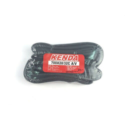 KENDA 700x28/32C A/V Schrader/American Valve Road Bike Inner Tubes - 2 pcs