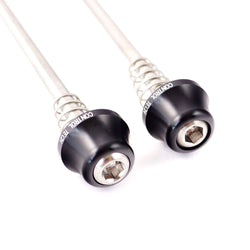 Controltech Titanium Ti Axle Road Bicycle Bike Hex Bolt Wheel Skewers F&R 46g