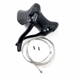 Tektro RL340 Road Bicycle Aero Brake Levers Right& Left W/800/2000mm cable-Black