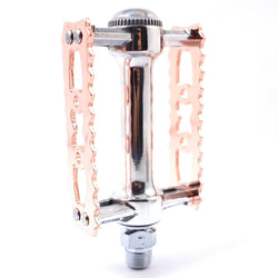 MKS Prime Sylvan Touring Alloy 9/16" Cooper Toe Clip Compatible Bicycle Pedal