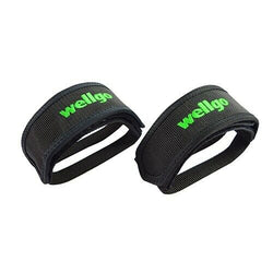 Wellgo Fixed Gear Single Speed Bike Bicycle Pedal Straps - Black