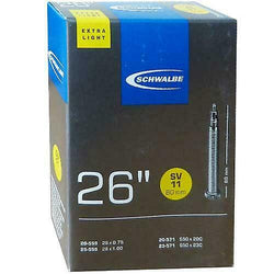 1 pack to 4 pcack Schwalbe SV11  60mm extralight 26" Presta Valve F/V Inner Tube