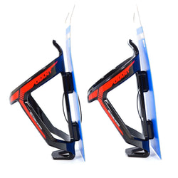 Giant Proway Cycling Bike Water Bottle Cage - Black & Red 1 or 2 cages