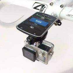 NC Nailed 3 In 1 Stem Mount Holder for Garmin/Bryton & GoPro Dual Use