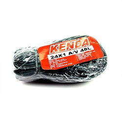 KENDA 24x1 A/V Schrader/American Valve Mini Bike Inner Tubes - 2 pcs