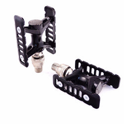 MKS Promenade EZY Folding MTB Urben Commute bike Removable Pedal - Black