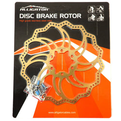 ALLIGATOR Starlite MTB Road Bike Disc Brake Rotor 160/180/203mm - Ti Gold