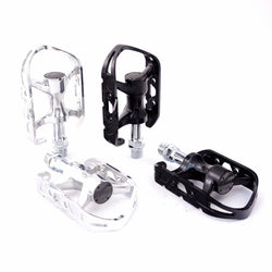 MKS AR-2 Pedals Classic Road Bike Fixed Gear Track 9/16 Pedal Silver/Black