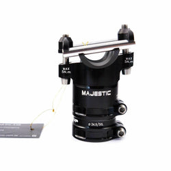 KCNC ISP Majestic Seat Clamp 34.9mm - Height: 50mm - offset: Zero - Black