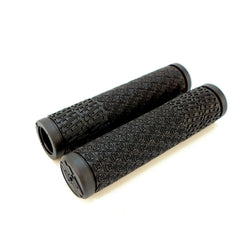 GT Superlite Bicycle Bike Rubber Hand Grips MTB Grips 130mm - Black