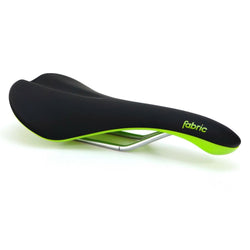 Fabric Scoop Elite Radius MTB Road Bicycle Comfort Saddle Cannondale Black/Green