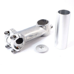 NVO ATS Stem Height Adjust 40-100mm / Length 105mm 31.8 Silver with Cap & Shim