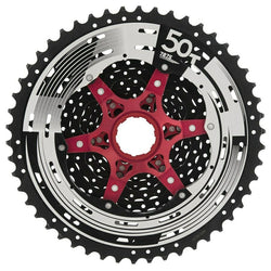 SunRace CSMX80 11-50T 11-Speed Black / Silver MTB Cassette fit Shimano SRAM