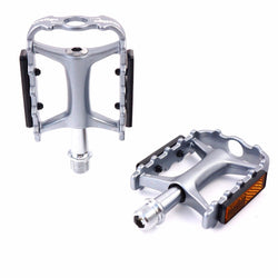 Wellgo M-111 9/16" Aluminum Pedals Platform for MTB Mountain Bike - Grey~