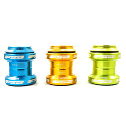 FSA Orbit MX Threadless Bike Headset 1-1/8" 34mm w/ Top Cap Gold Green Blue