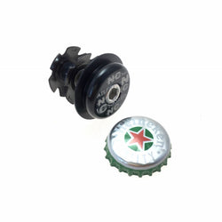NC Nailed Headset stem Top beer Cap & Bolt Star Nut 1 1/8" for Mountain BMX bike