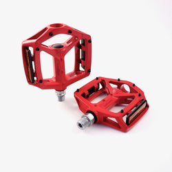 Wellgo MG-3 9/16" Magnesium MTB BMX Downhill Bike Platform Pedal - Red
