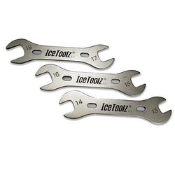 IceToolz 37X3 37A1-37C1 Bicycle Cr-Mo steel Cone Wrenches Repair Tools 3pcs~