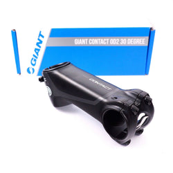 GIANT Contact OD2 Stem 75mm +/-30 Degree 1-1/4" Steerer Included 1-1/8" Adapter