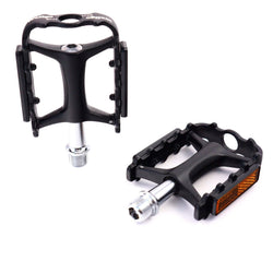Wellgo M-111 9/16" Aluminum Pedals Platform for MTB Mountain Bike - Black