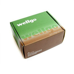 Wellgo M232 MTB Mountain Bike 9/16" Aluminum Cycling Flat Pedals - Black