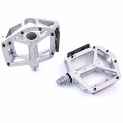 Wellgo MG-3 9/16" Magnesium MTB BMX Downhill Bike Platform Pedal - Silver